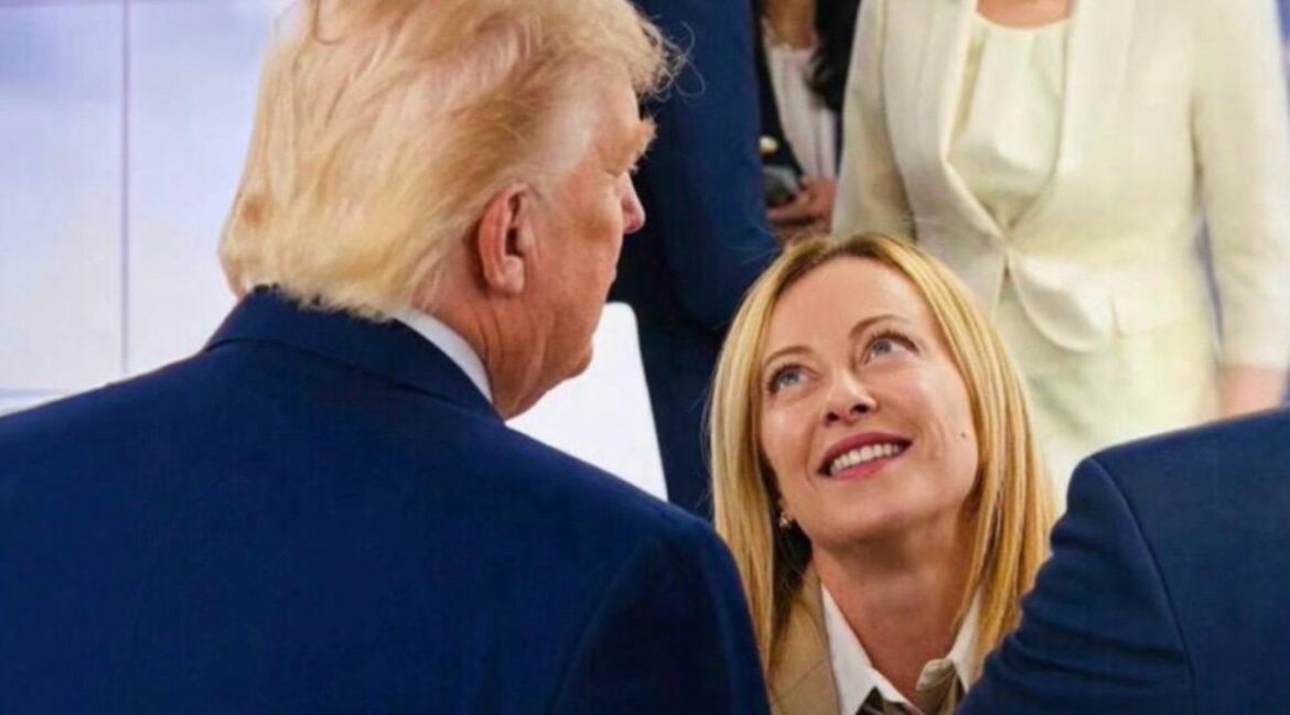 Trump e Meloni