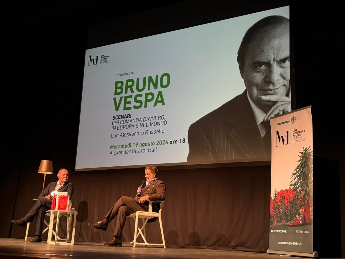 Bruno Vespa Cortina Finimondo ph press