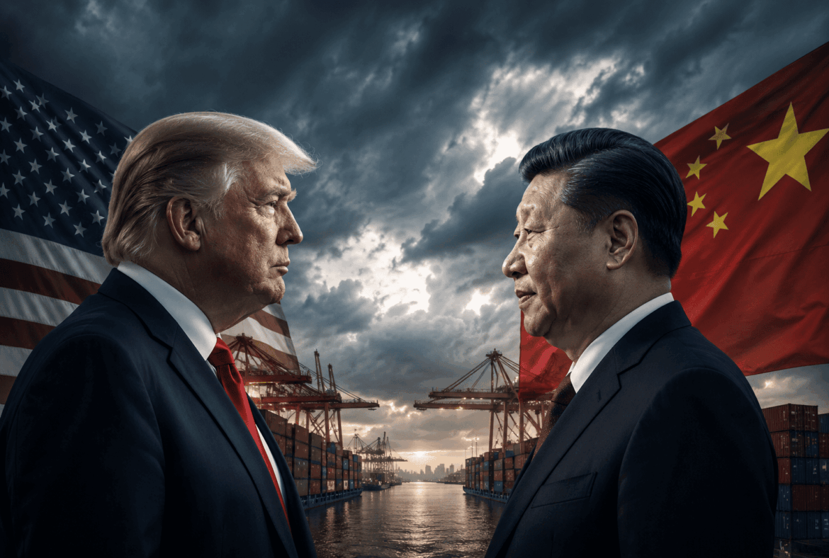 Donald Trump e Xi Jinping ph ai