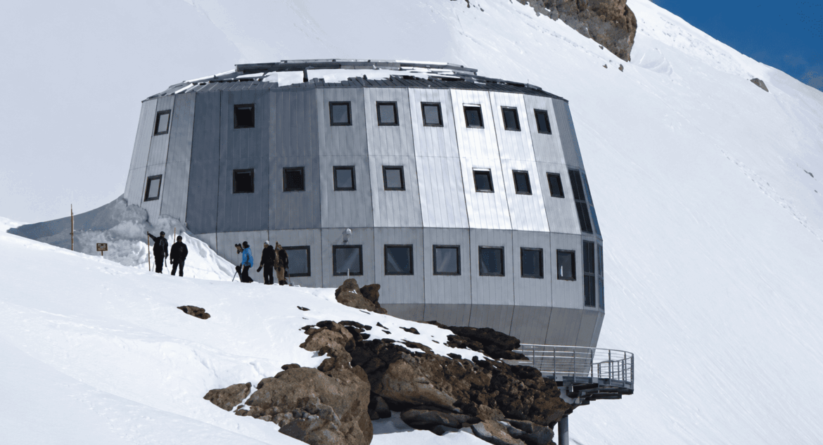 Monte Bianco rifugio Goûter ph web