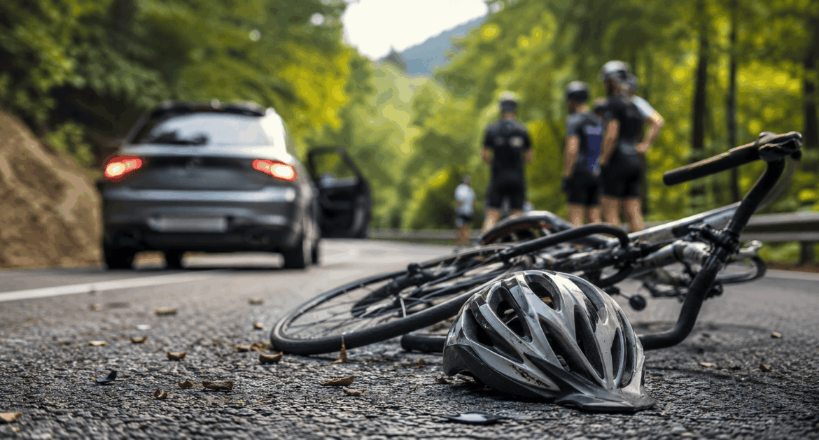 ciclisti feriti lanzo torinese ph ai