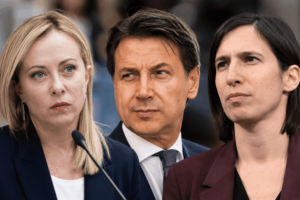 meloni conte shlein ph ai